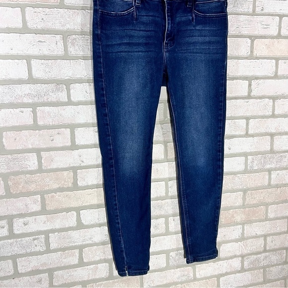 Kancan Midrise Skinny Side Slit Ankle Jeans Size 29 - Picture 4 of 10